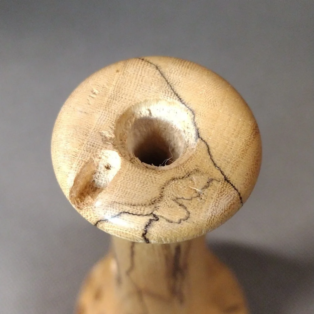 Rustic burl vase